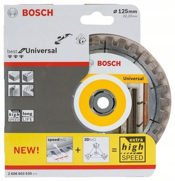 Bosch Tarcza Diamentowa Best Universal Do Bruzdownic 125mm Beton Zbroj