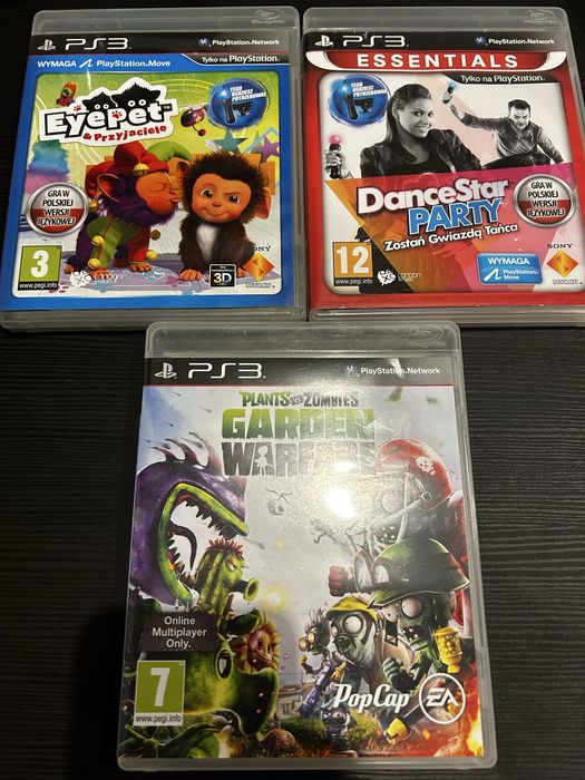 Gry PS3 Plants vs Zombie EyePet Dance Star
