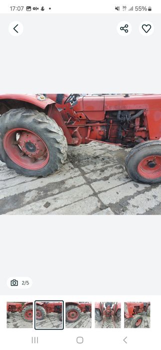 International case ihc mackormik 654 4cyl tłumnik