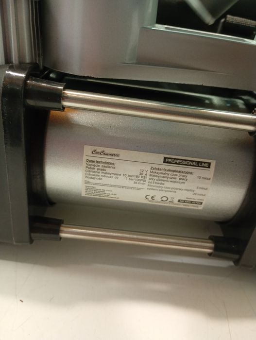 Kompresor dwutłokowy Carcommerce+końcówki Komis Madej Sc