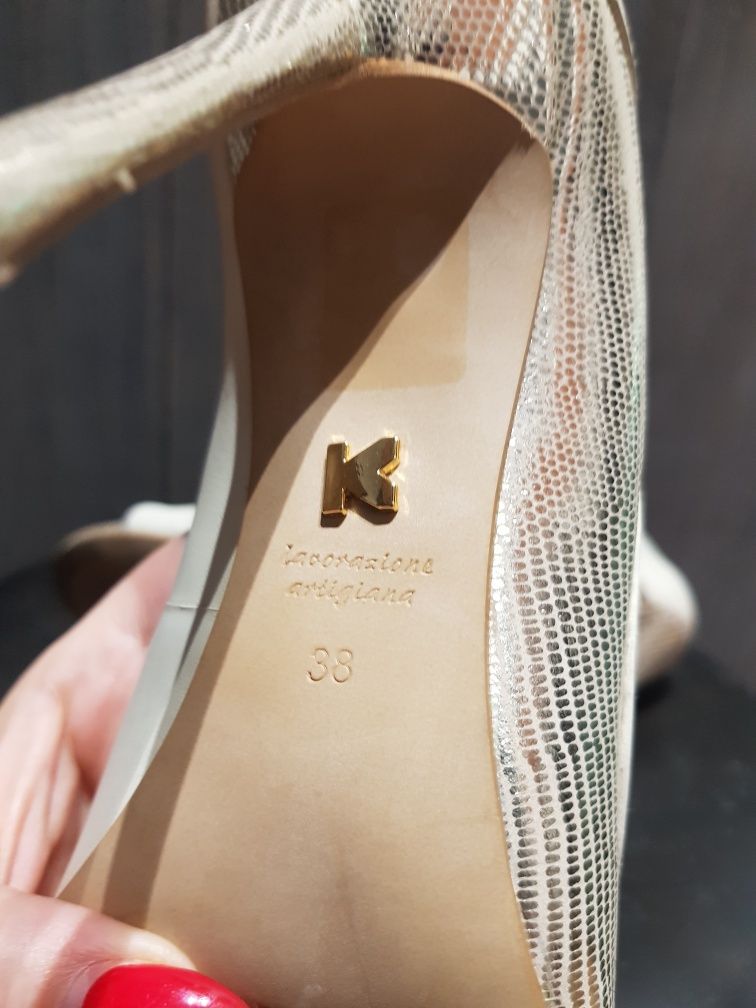 Buty na wesele, imprezę Kazar szpilki r. 38
