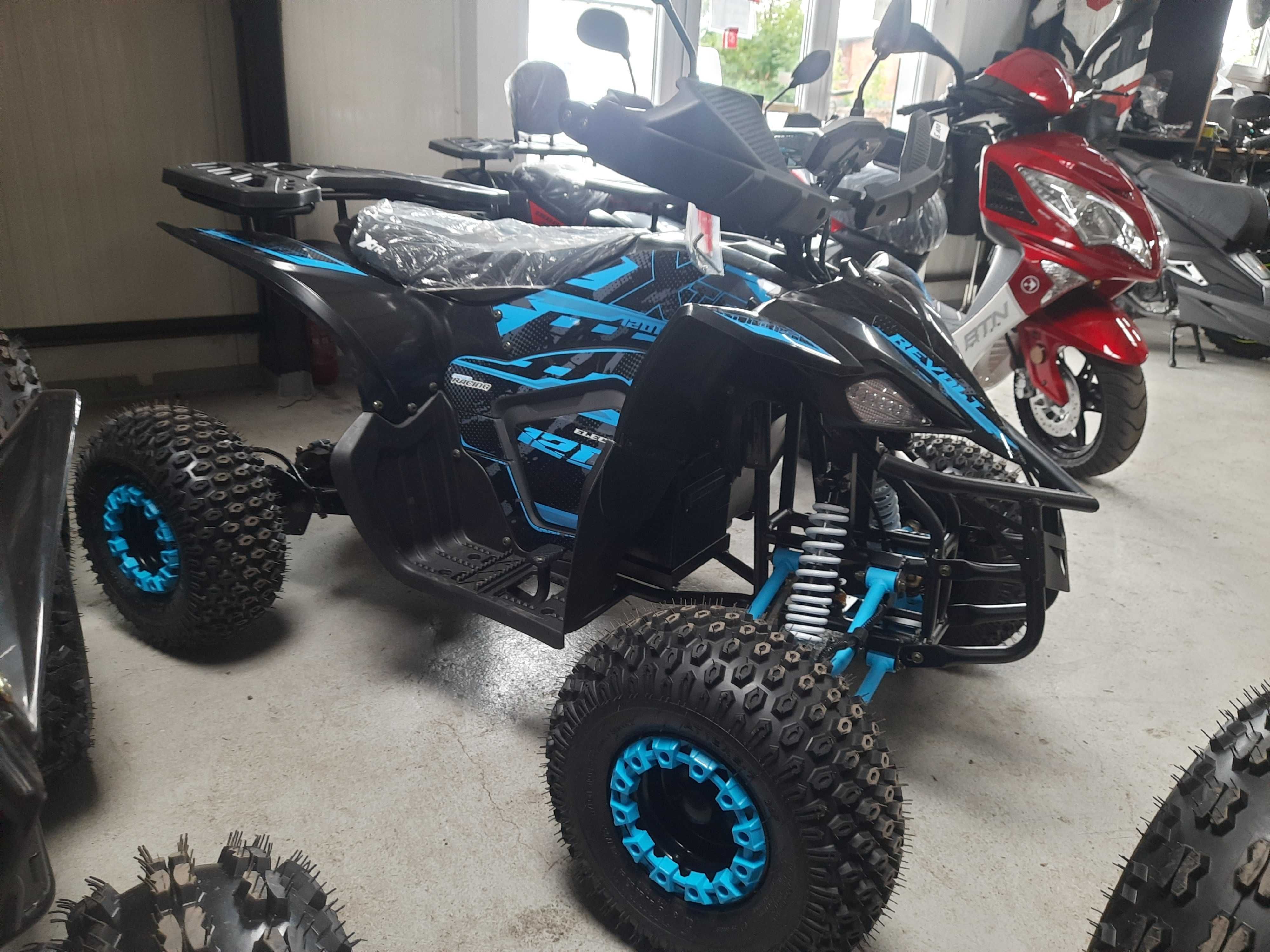 Quad Elektryczny duży XTR Revolt 1200W RATY RATY 7-8cali mech różnicow