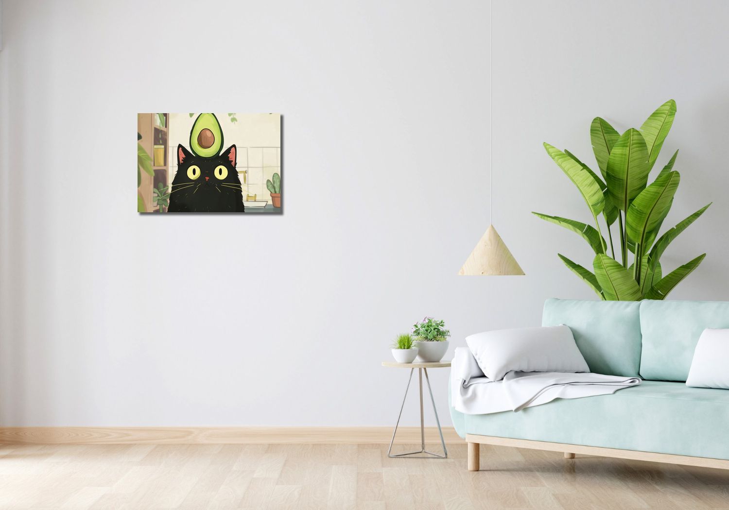 Obraz 60x40cm Awokado Na Głowie