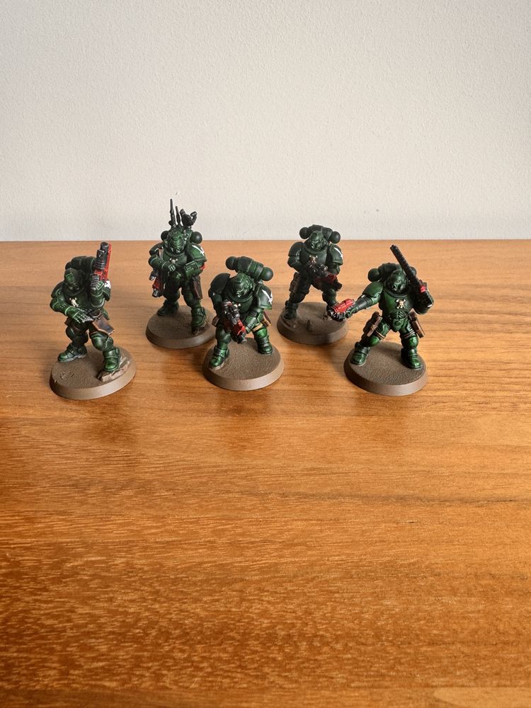 Games Workshop Space Marines Primaris Infiltrators 5 sztuk dark angels