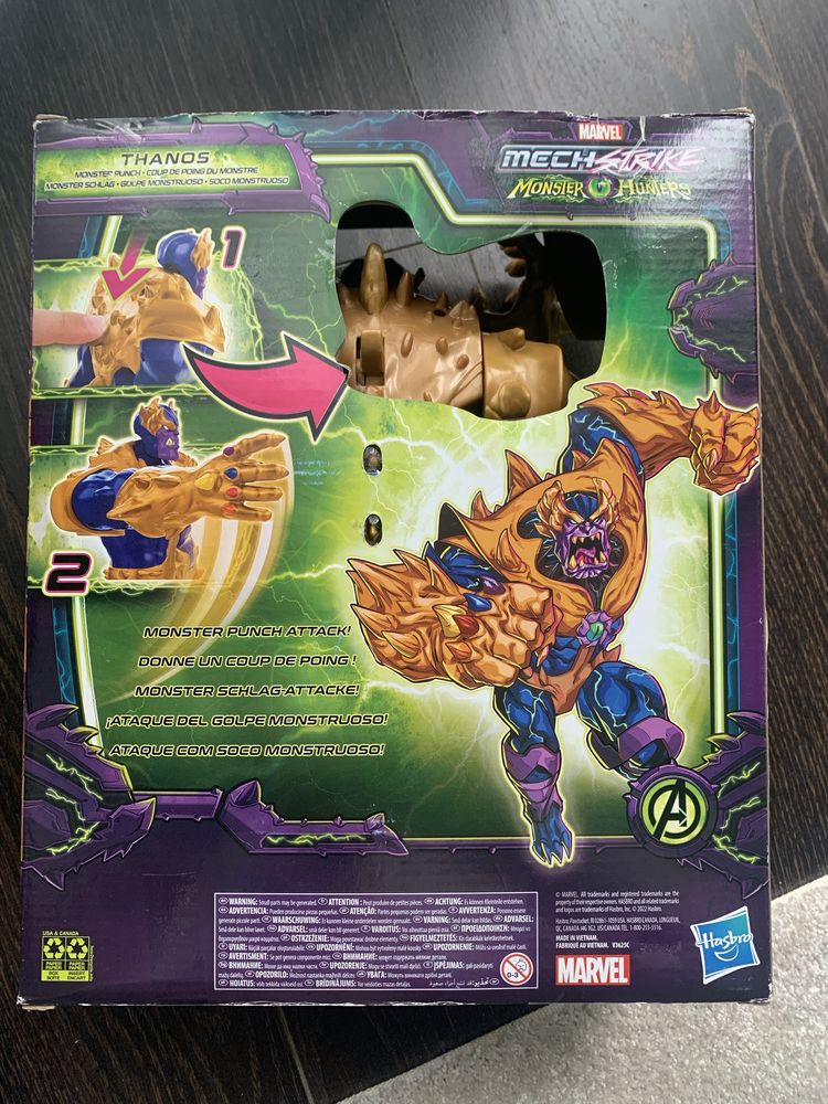 Boneco Thanos marvel avengers mech strike Monster hunters novo