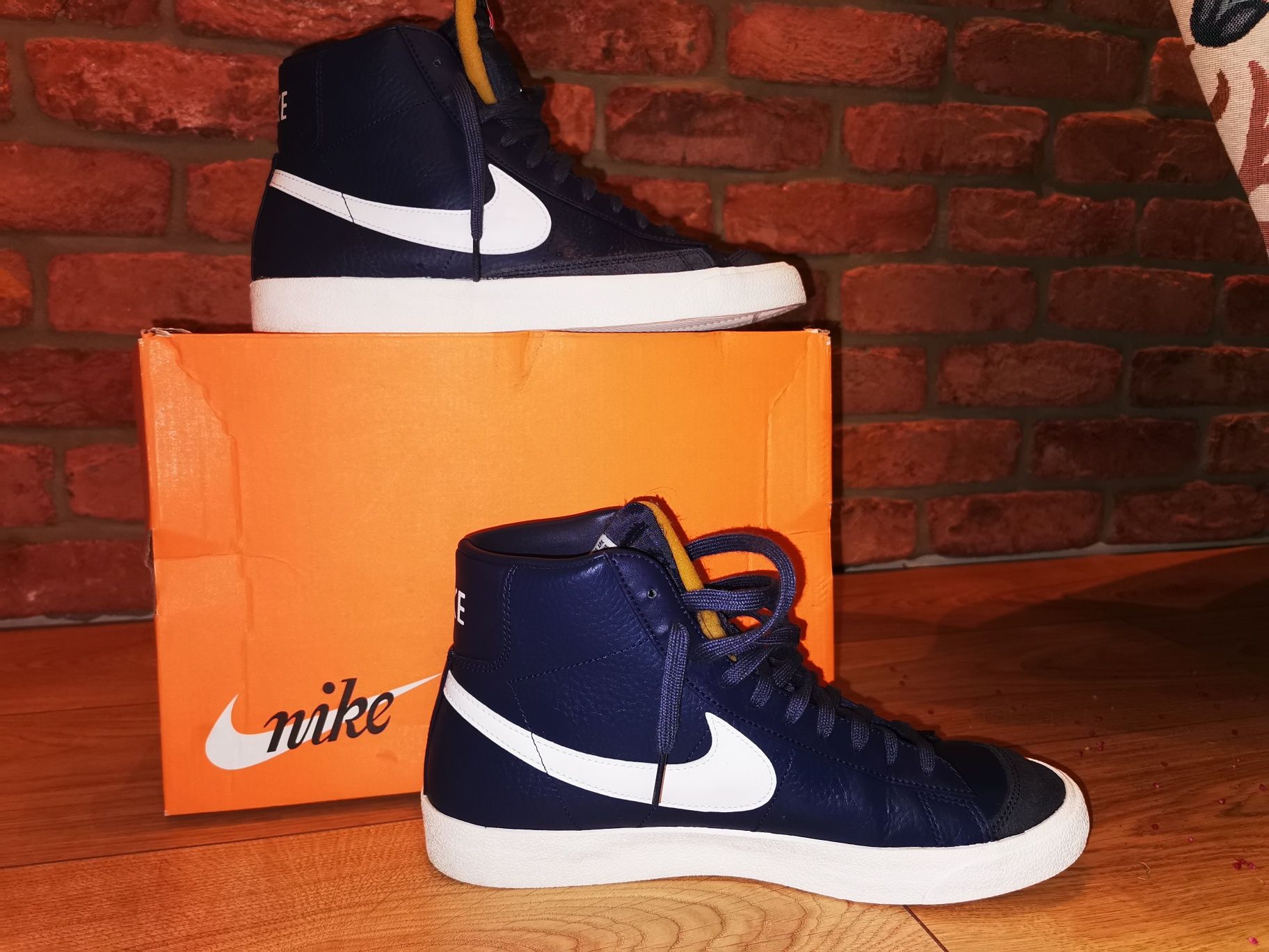 Nike blazer mid '77 Vintage Granatowe 44 5