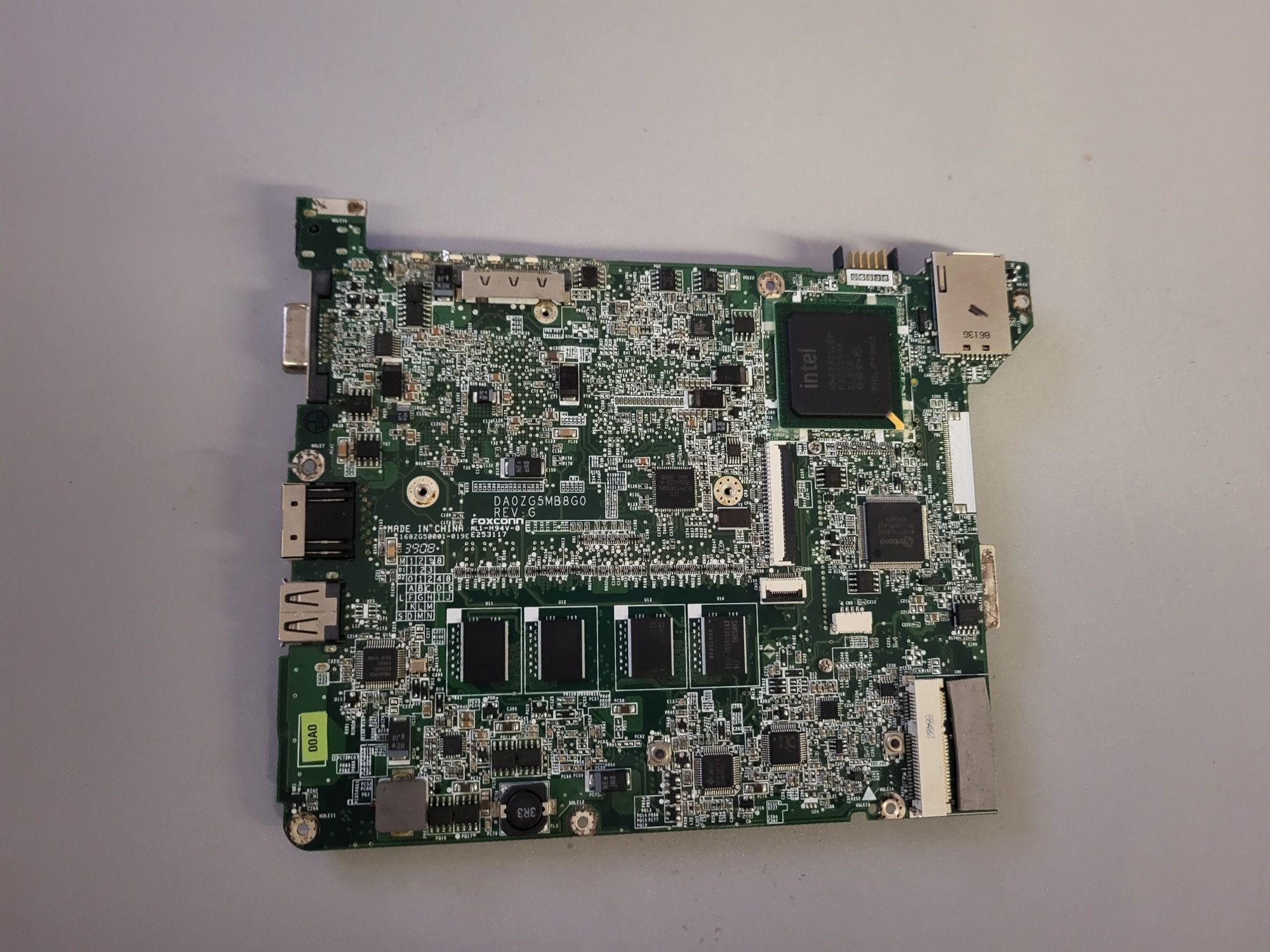 Sprzedam Płyte główną + Procesor+ Ram do Laptopa Aspire one series ZG5