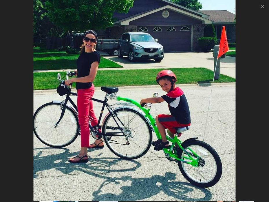 WeeRide PRO Pilot ALU rower, przyczepka, doczepka rowerowa dla dzieci