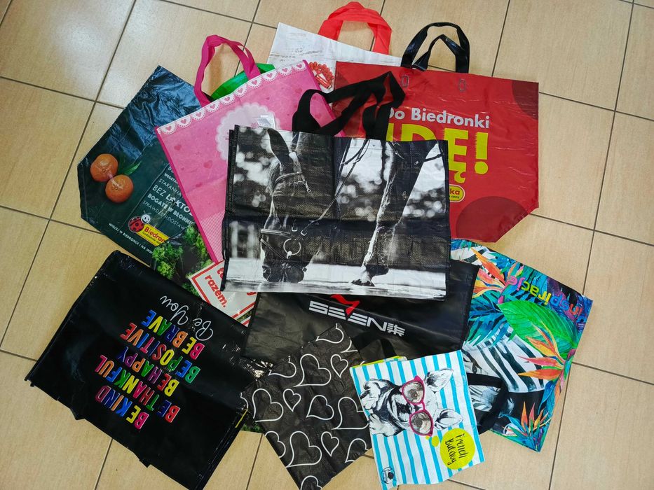 Torby na zakupy plus salaterki
