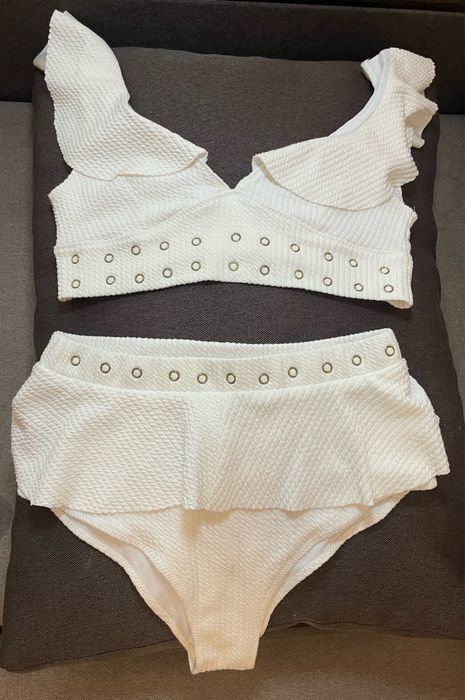 Купальник жіночий білий розмір S-M