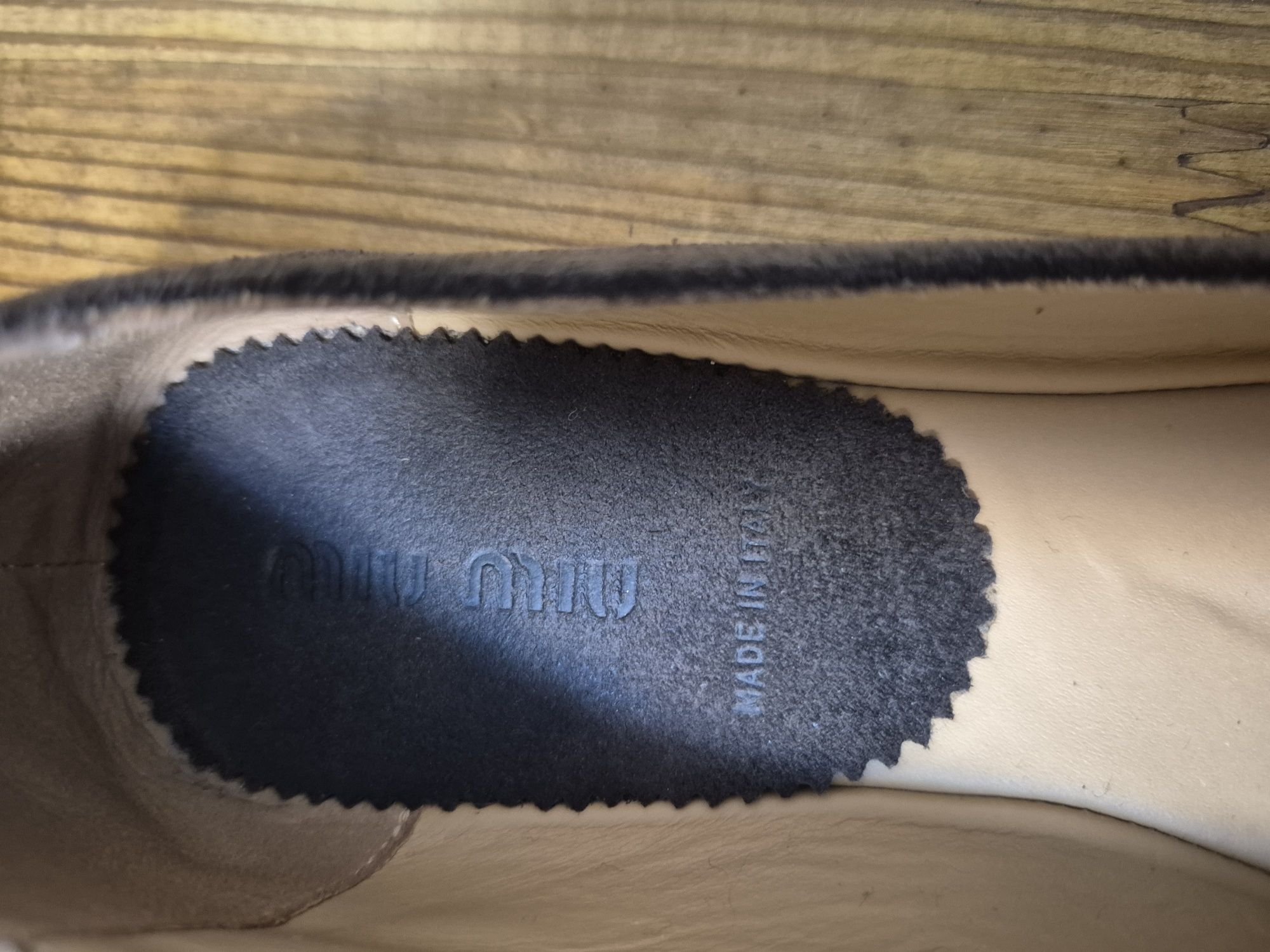Балетки женские  MIU MIU