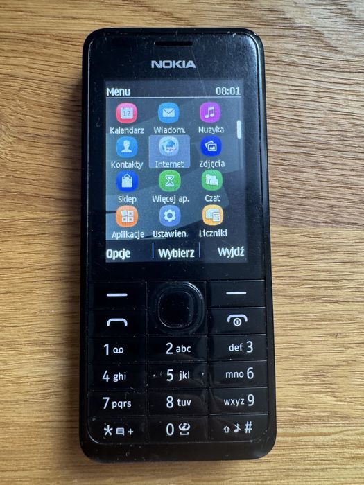 Telefon komorkowy Nokia 301 Black