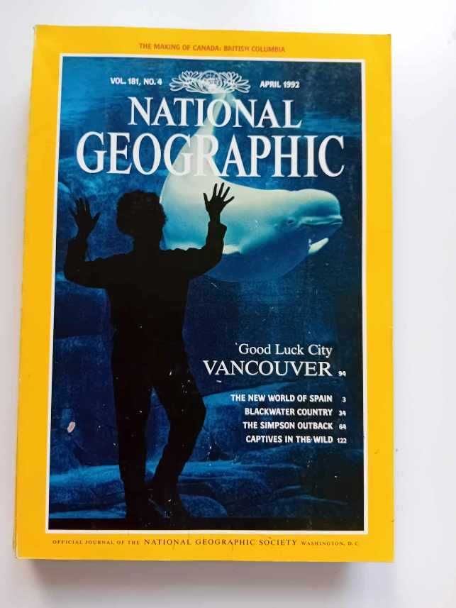 National Geographic 1–8/ 1992. Język: angielski Language: English