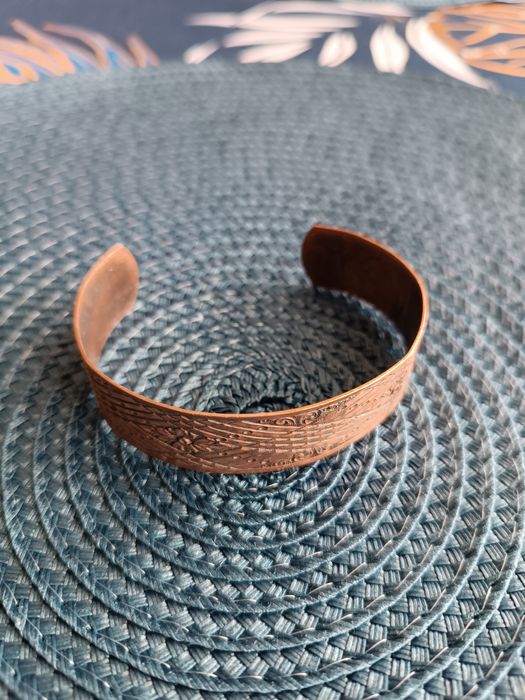 Vintage Nordycka Bransoletka Wikingów (Miedziana)