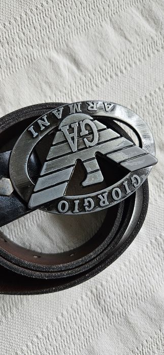 Pasek Armani piękny dwustronny giorgio  ea7 emporio 109cm