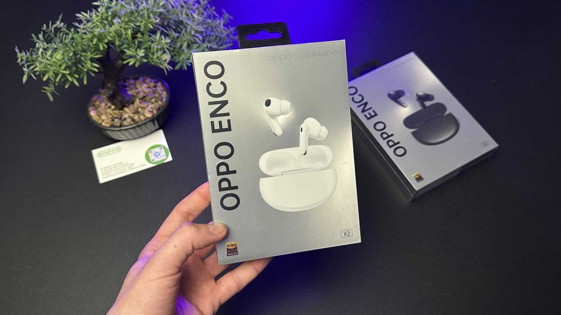 NEW Навушники TWS OPPO Enco X2 White/Black Гарантія