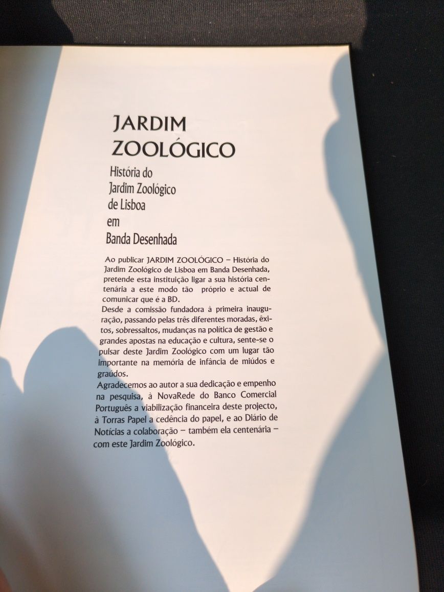 Jardim Zoológico em Banda Desenhada de José Garcês