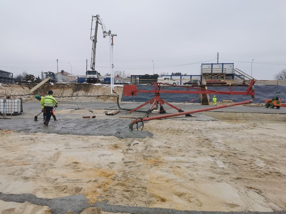 Pająk do betonu rozdzielacz pompa