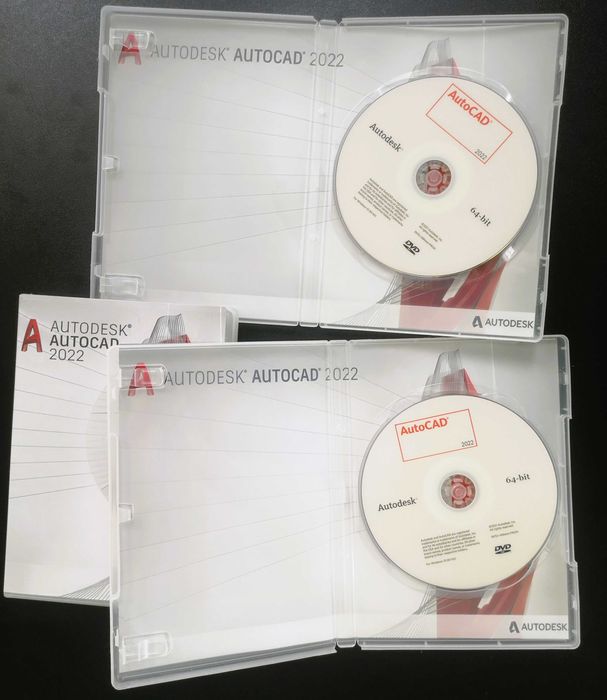 AutoCAD 2022 DVD Pełna wersja + Licencja dożywotnia komercyjna