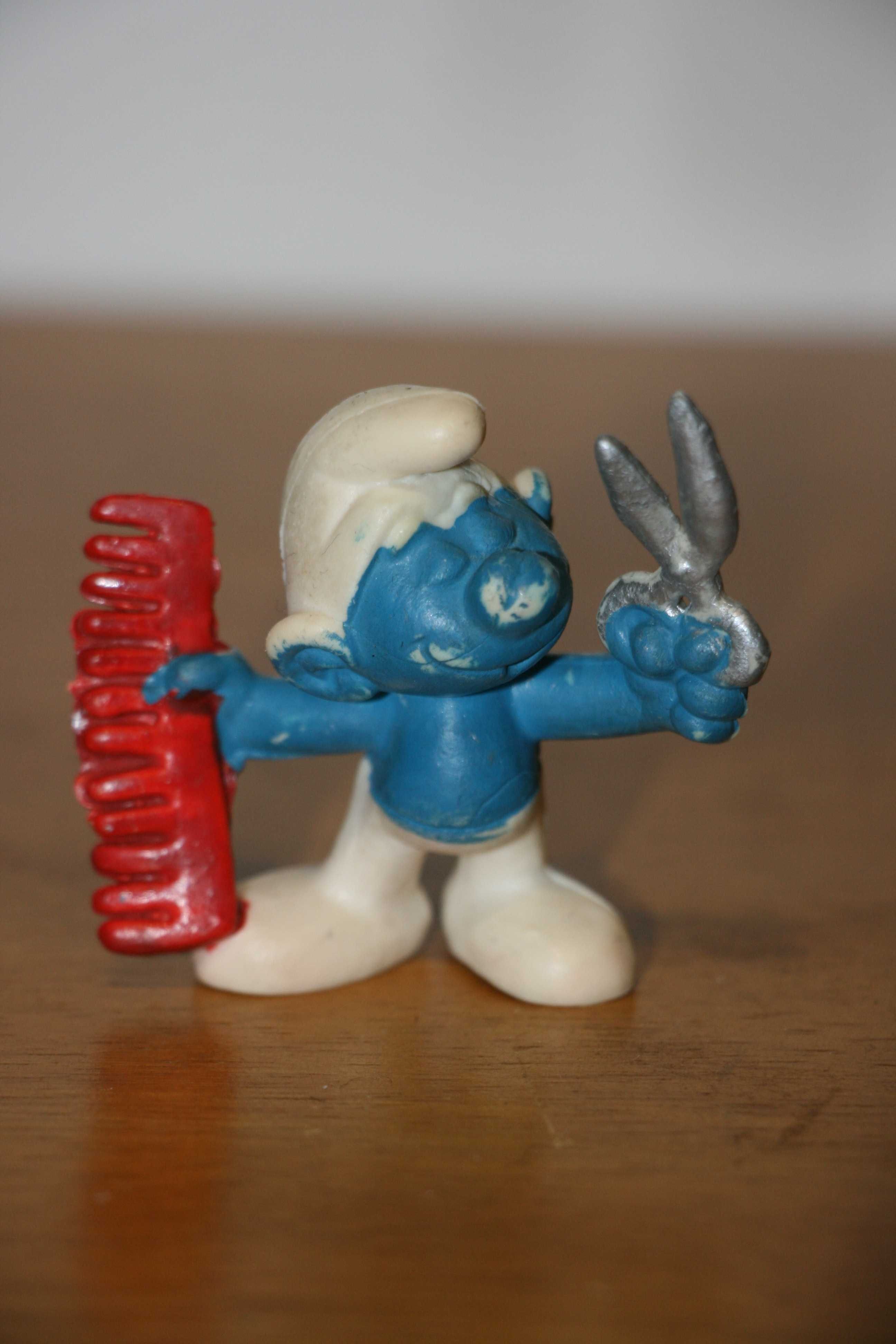Figura Smurf Cabeleireiro
