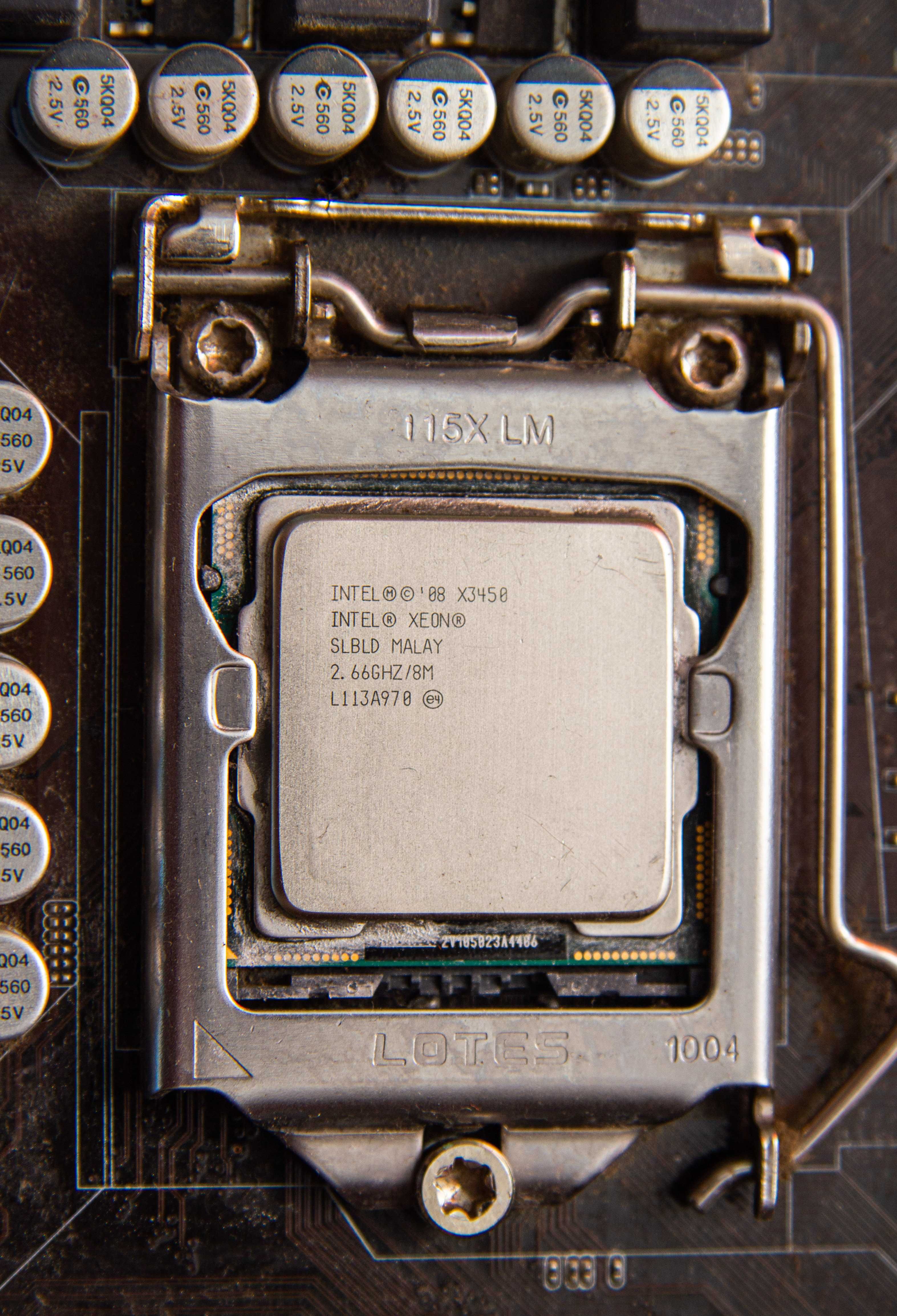 Asus P7H55M PRO (1156) + Xeon X3450 (2.66ghz 4/8) (I7-860 аналог)