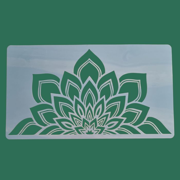 Szablon Mandala (wzór 40x70cm szablon 20x35cm ) malarski, DIY - Nowy