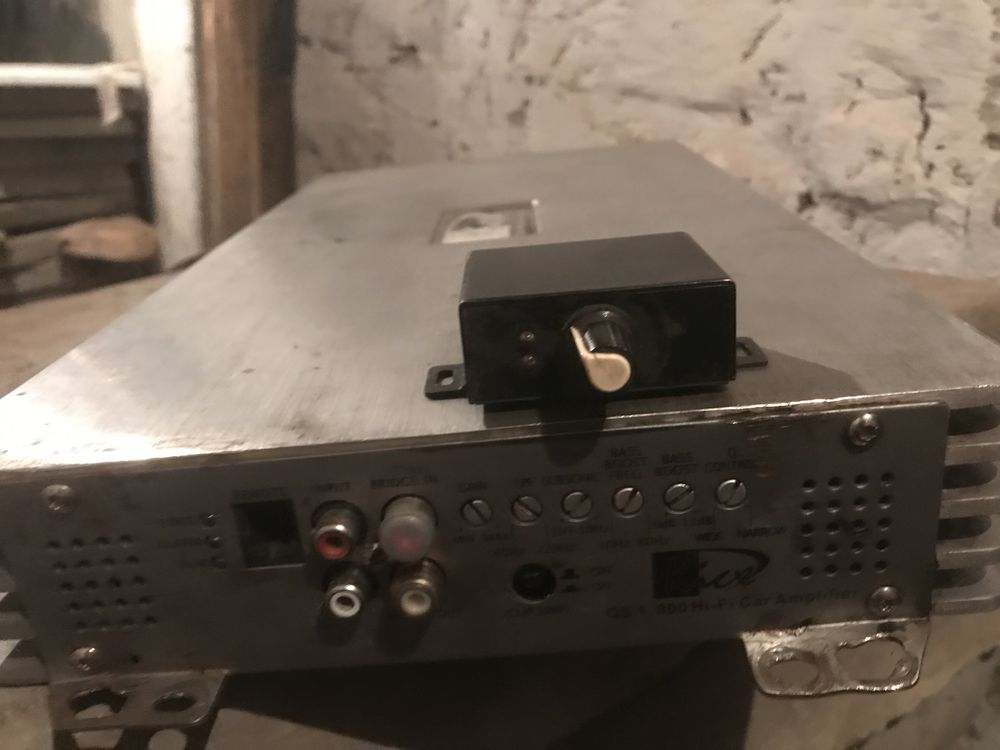 Усилитель Kicx QS 1.900 с регулятором!