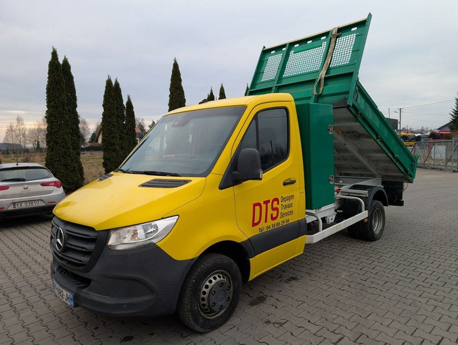 Mercedes-Benz Sprinter  516 Wywrotka klima 3500kg na haku