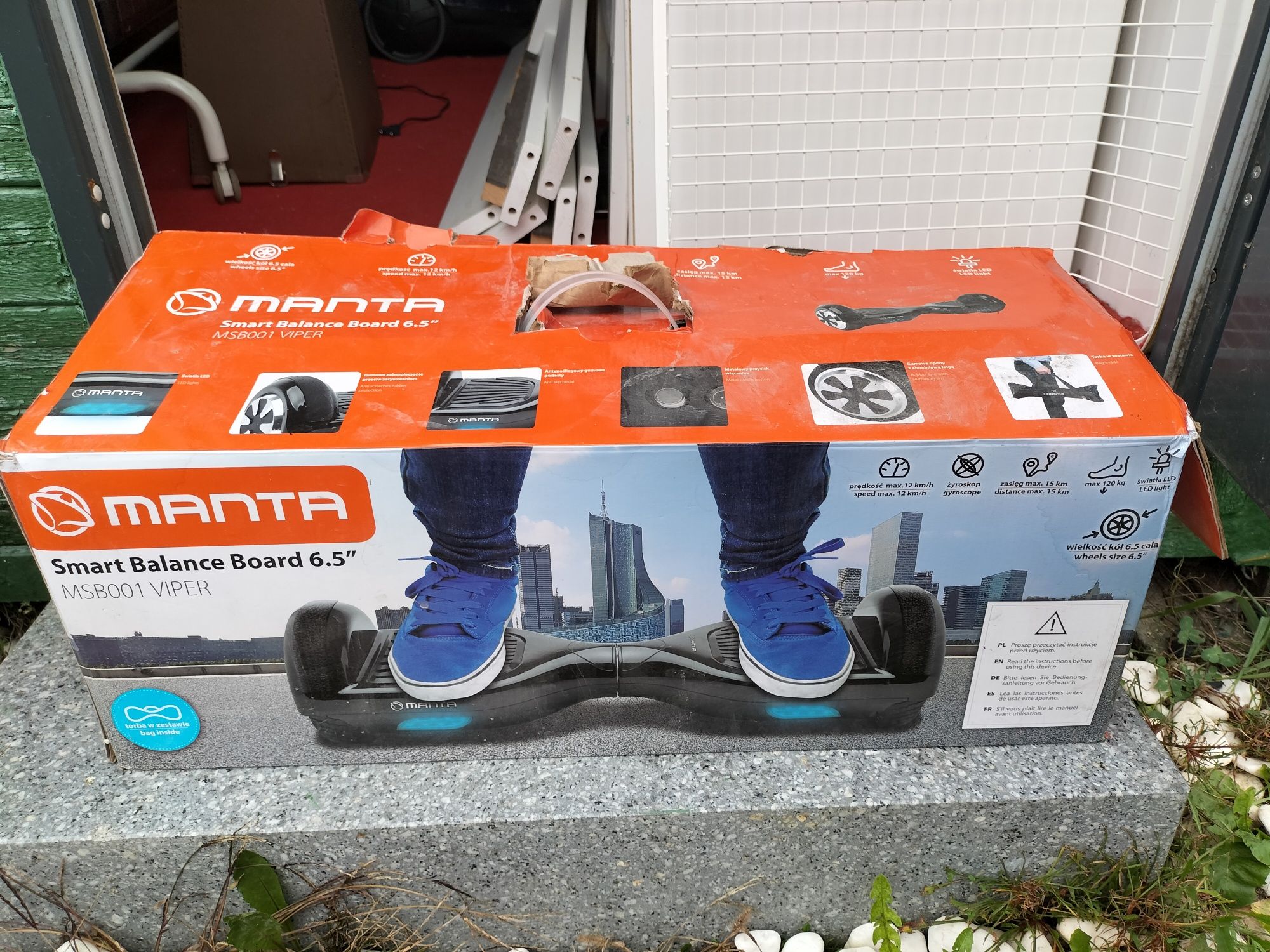 Manta Smart Balance Board 6'5 MSB001 Viper deskorolka elektryczna