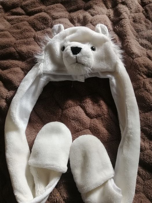 Шапка дитяча ведмідик