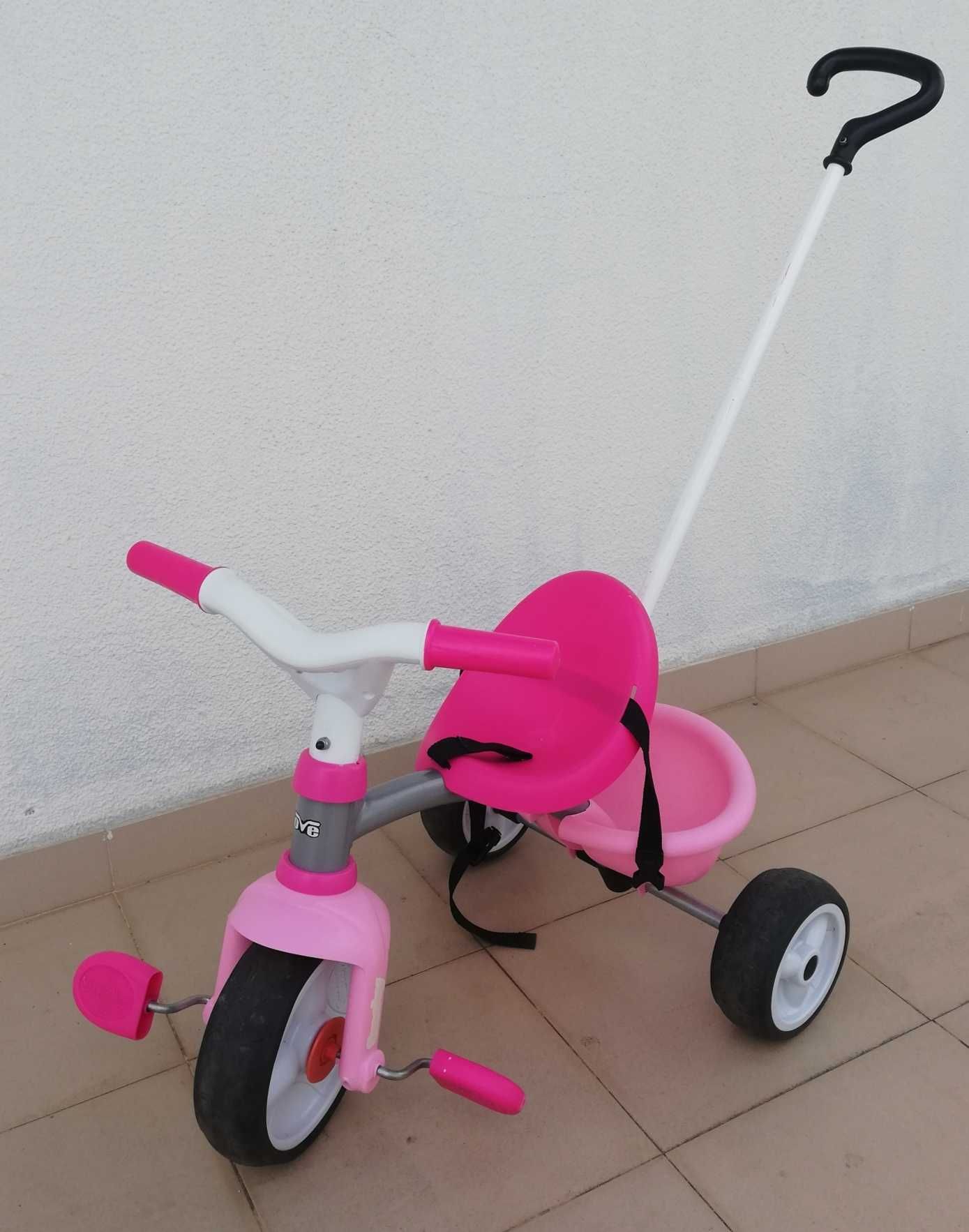 Triciclo Smoby Rosa