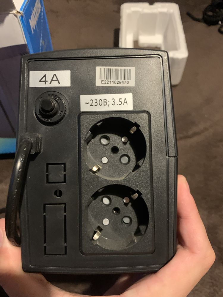 ДЖБ, UPS Maxxter Basic 850VA (MX-UPS- B850-02]