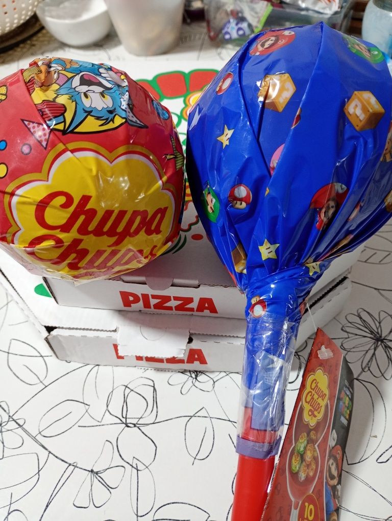 Желейная пицца мармелад Jelly Pizza Chupa Chups 400 г