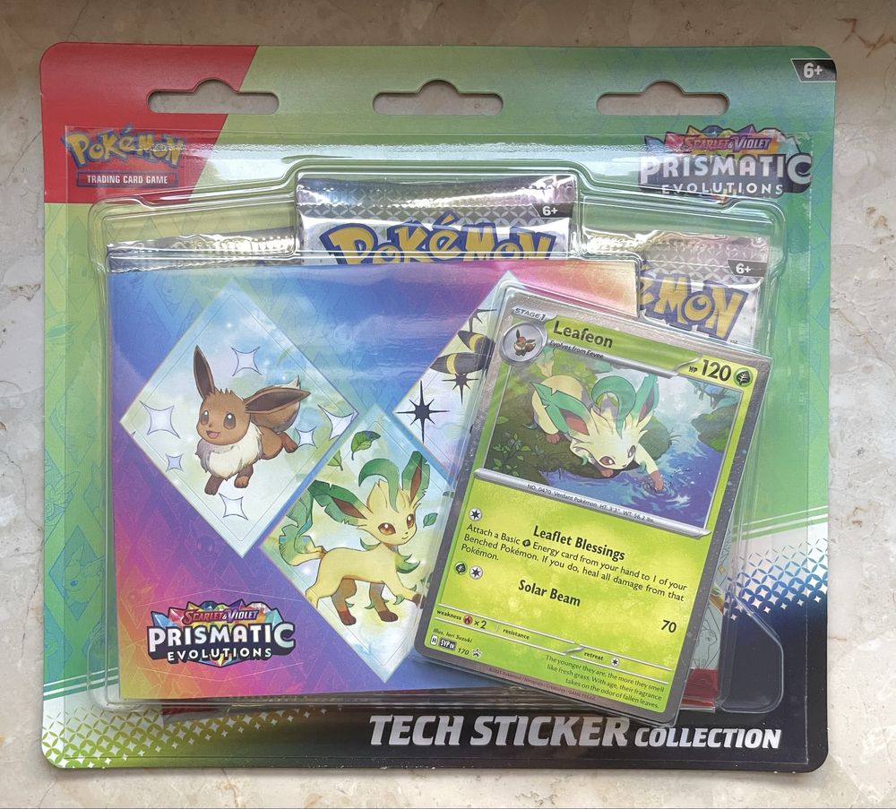 Pokemon TCG 3 pack blister