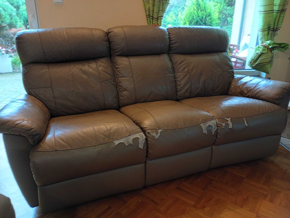 fotele skórzane z funkcją relax