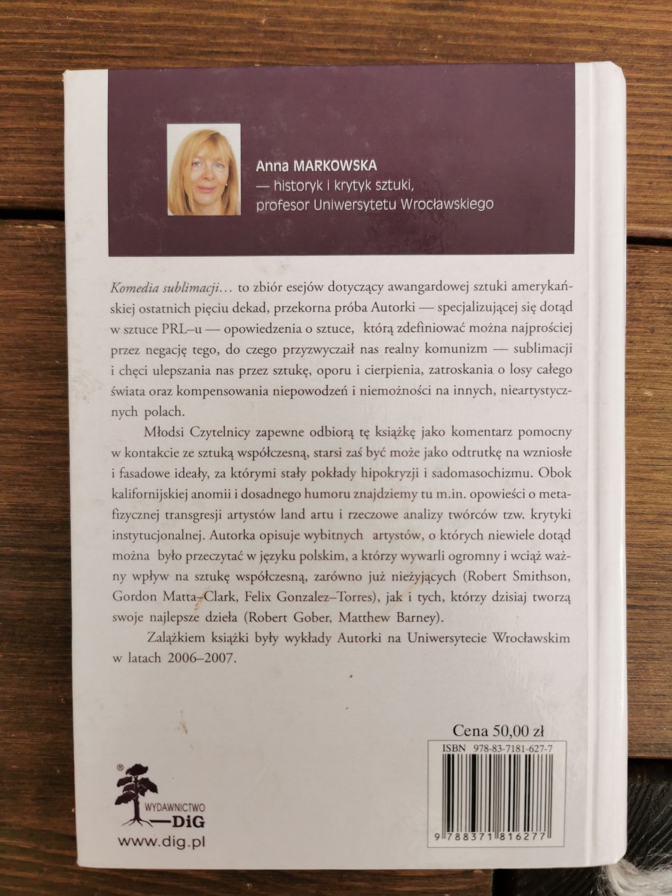 Komedia sublimacji - Anna Markowska