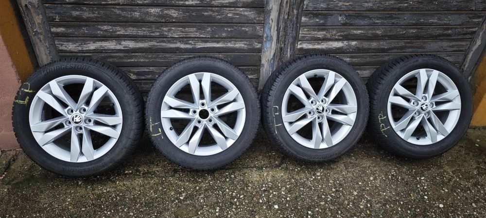 Koła zimowe 16"X 6J 5x100 skoda,VW,seat