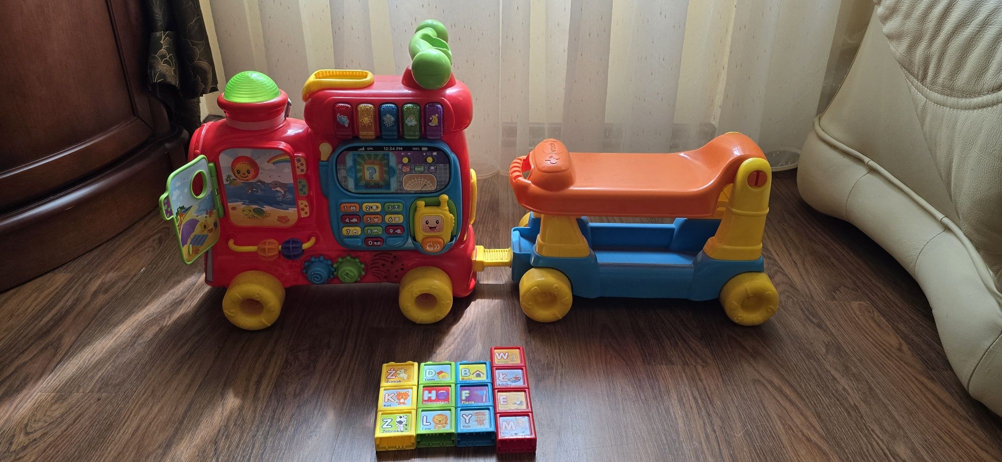 Vtech pociąg podróżnika, jeździk, Pchacz Prezent