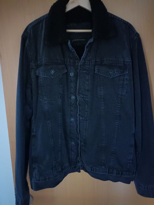 Casaco ganga com pelo Zara