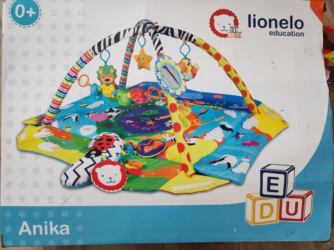 Mata edukacyjna Lionelo Anika 2 w 1

Rozwija zmysły i zdolności manual