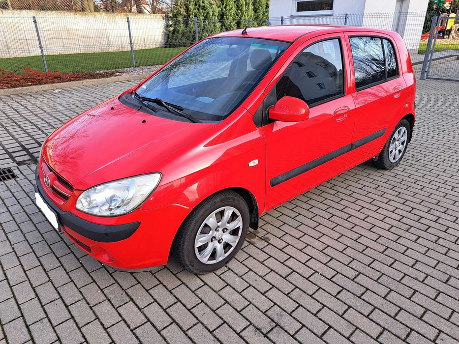 Hyundai Getz, polski salon, 2008 rok, silnik 1.4 benzyna.