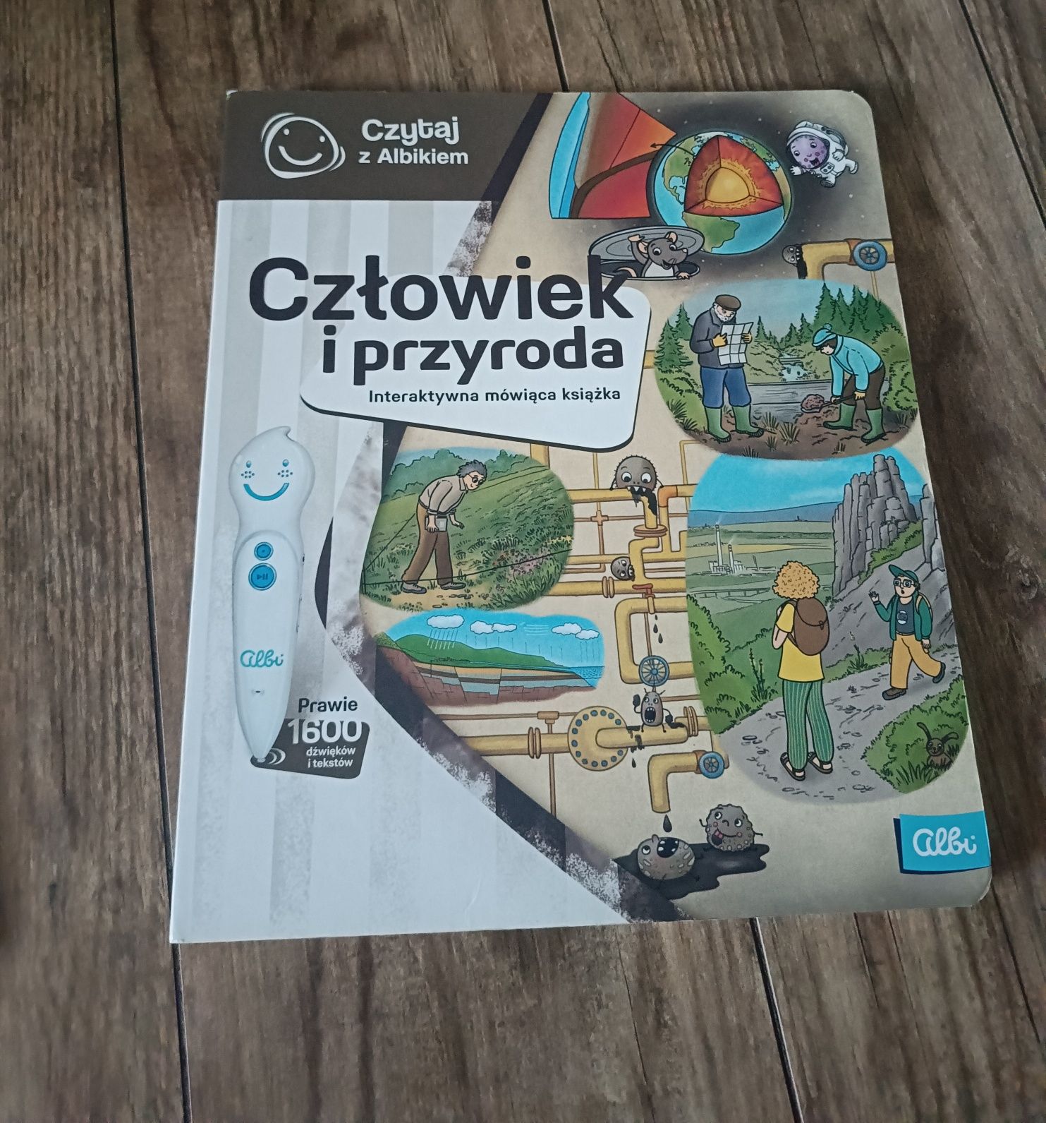 Pióro albik i 2 książki