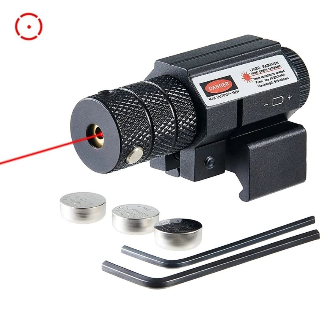 Laser Ajustável para Arma de Airsoft rail 20mm