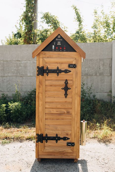 Електрична коптильня 205л 3 в 1 Drevos Классик 2.0 | 1.5кВт для дома