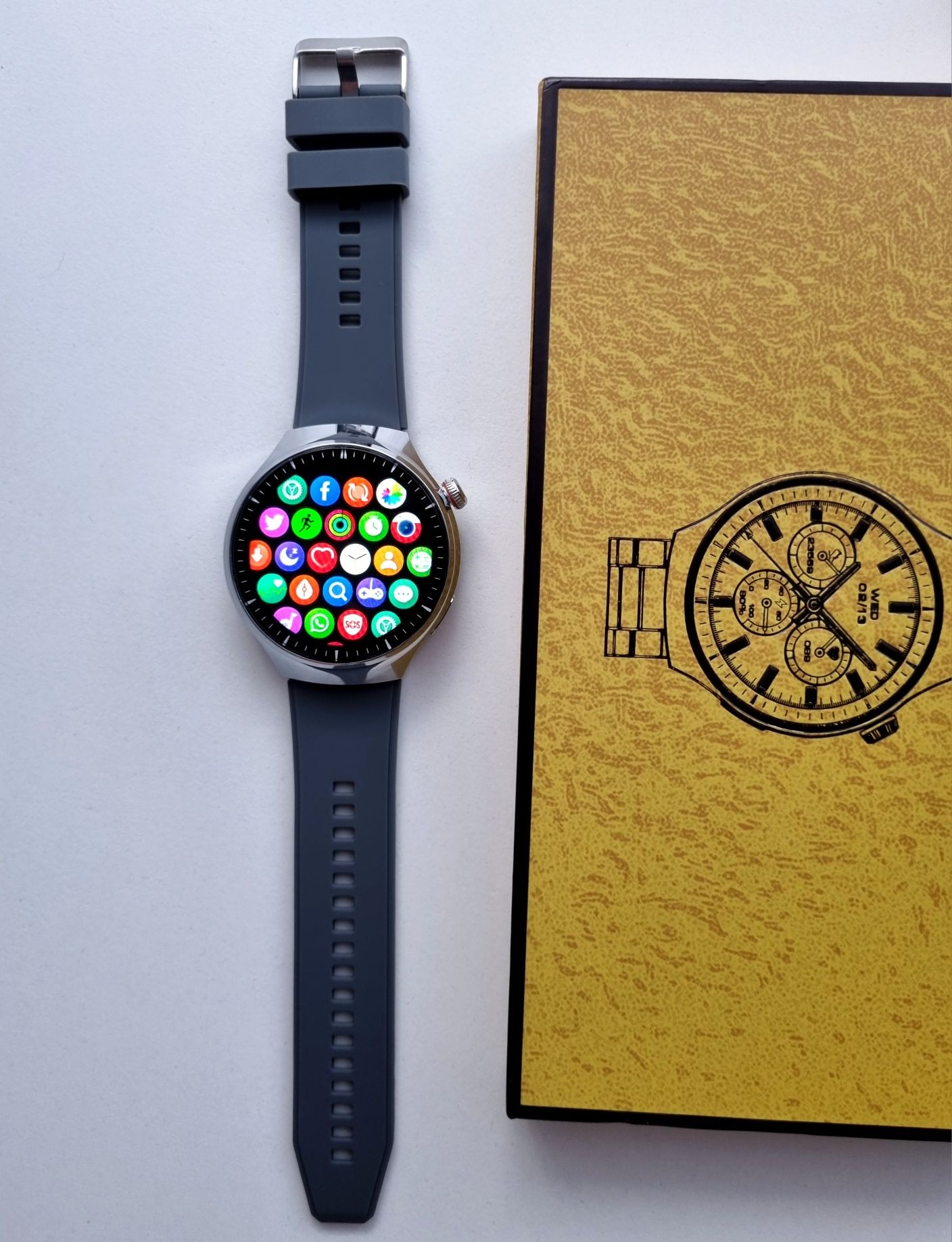 Smartwatch 4 PRO czarny