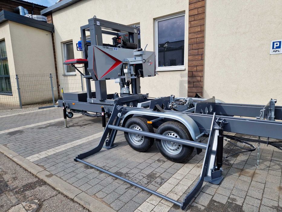Trak taśmowy mobilny spalinowy HONDA TTP-600 Premium hydraulika