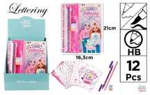 Notes kreatywny na spirali z akcesoriami BDGirls MP Main Paper ,