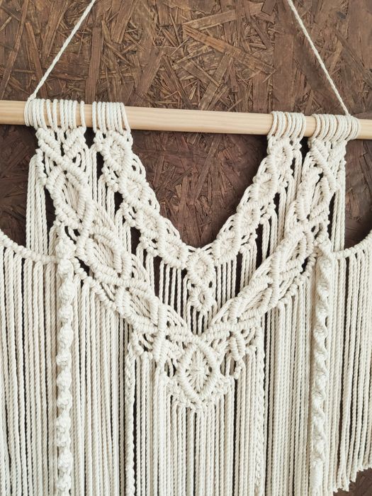 Painel parede Macrame