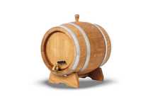 Dębowa beczka 1L 2L 3L 5L 10L 15L 20L 30L 50L na whisky bimber nalewki