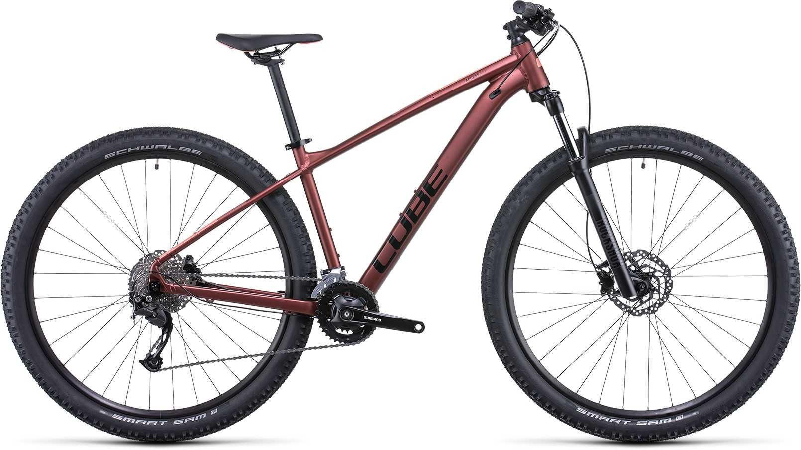 Wyprzedaż. Rower CUBE ACCESS WS PRO rama M 18'' rubymetal
